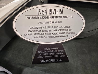 1964 Buick Riviera NA