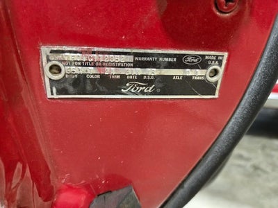 1967 Ford MUST NA