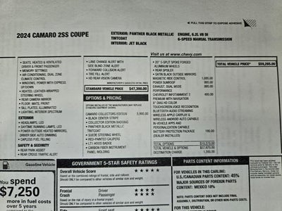 2024 Chevrolet Camaro 2SS