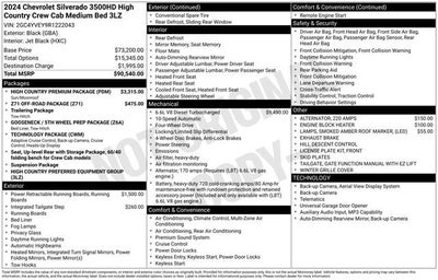 2024 Chevrolet Silverado 3500 HD High Country