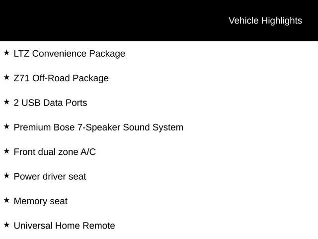 2024 Chevrolet Silverado 1500 LTZ