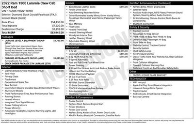 2022 RAM 1500 Laramie