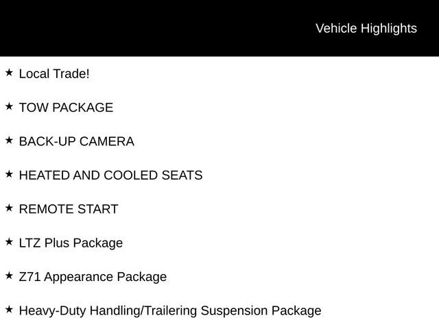 2013 Chevrolet Silverado 2500HD LTZ