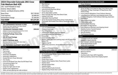 2024 Chevrolet Colorado ZR2