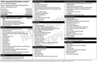 2026 Jeep Grand Cherokee Laredo X