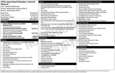 2024 Jeep Grand Cherokee L Summit Reserve