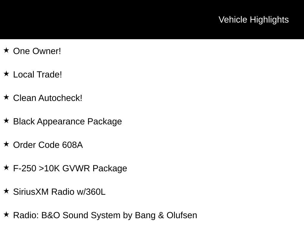2024 Ford F-250SD LARIAT