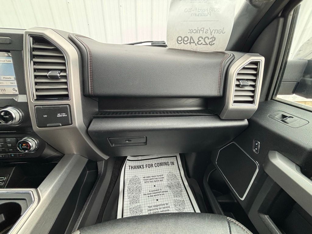 2018 Ford F-150 Platinum