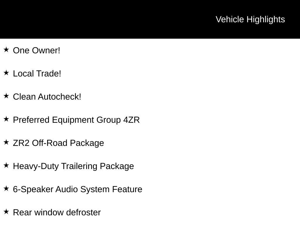 2022 Chevrolet Colorado ZR2
