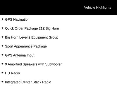 2026 RAM 1500 Big Horn/Lone Star