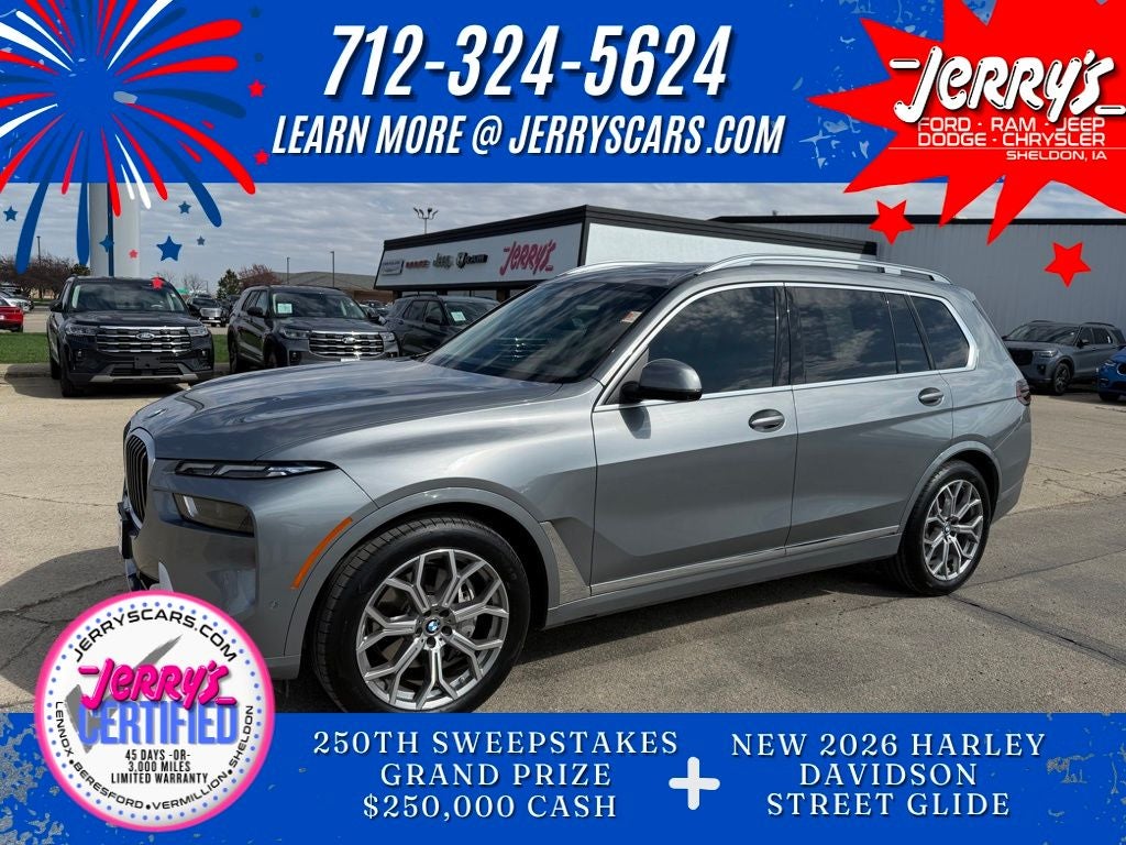 2025 BMW X7 xDrive40i