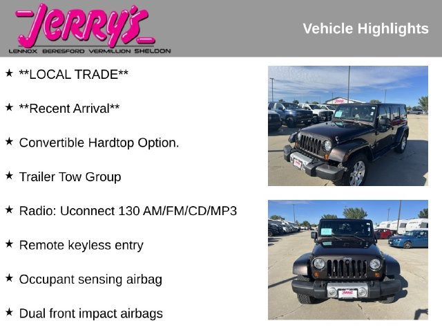 2013 Jeep Wrangler Unlimited Sahara