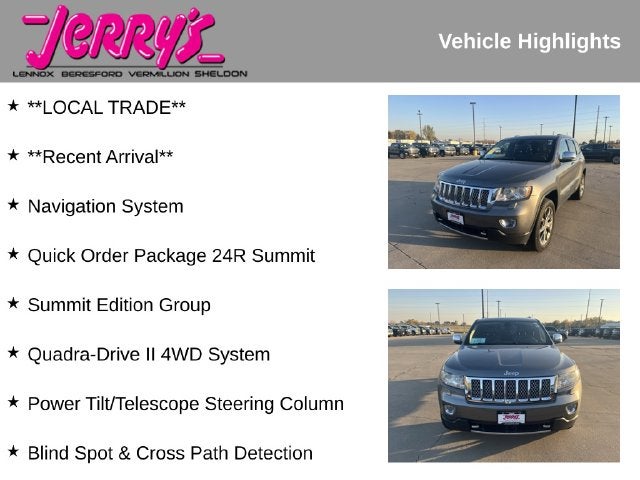 2013 Jeep Grand Cherokee Overland