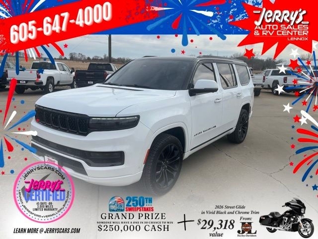 2022 Jeep Grand Wagoneer Series II OBSIDIAN PACKAGE