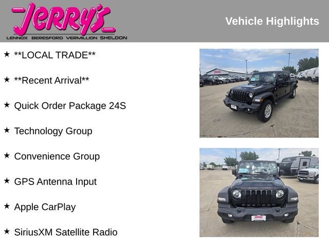 2020 Jeep Gladiator Sport