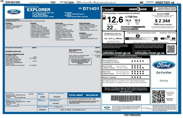 2017 Ford Explorer Limited