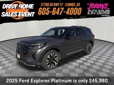 2025 Ford Explorer Platinum
