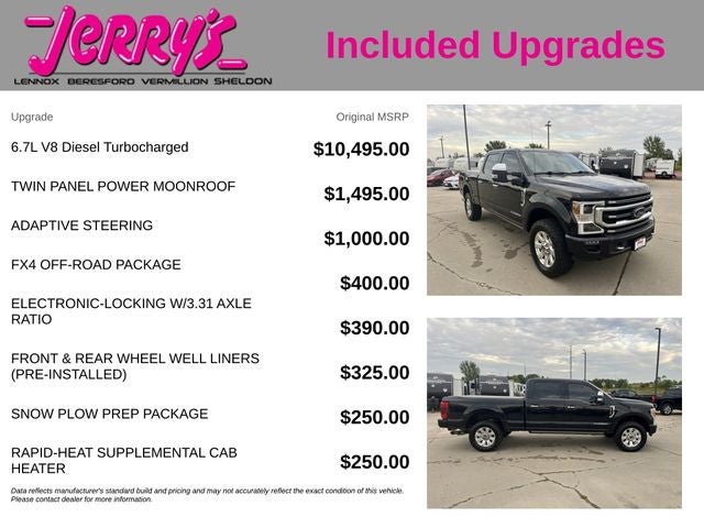2021 Ford F-250SD Platinum