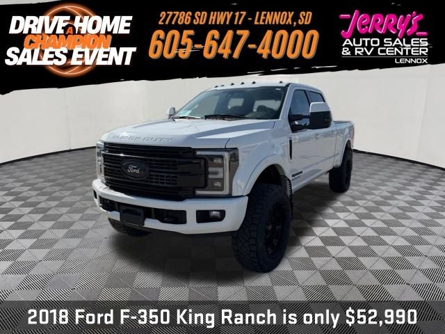 2018 Ford F-350SD King Ranch