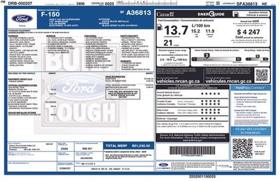 2025 Ford F-150 Tremor 5 1/2 Ft Box