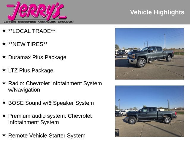 2019 Chevrolet Silverado 2500HD LTZ