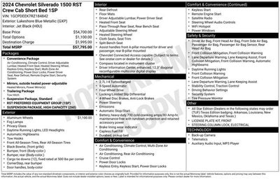 2024 Chevrolet Silverado 1500 RST