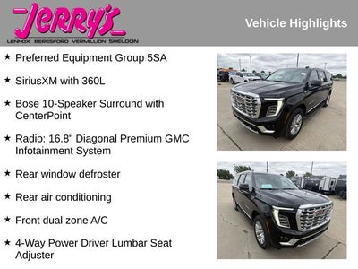 2026 GMC Yukon XL Denali