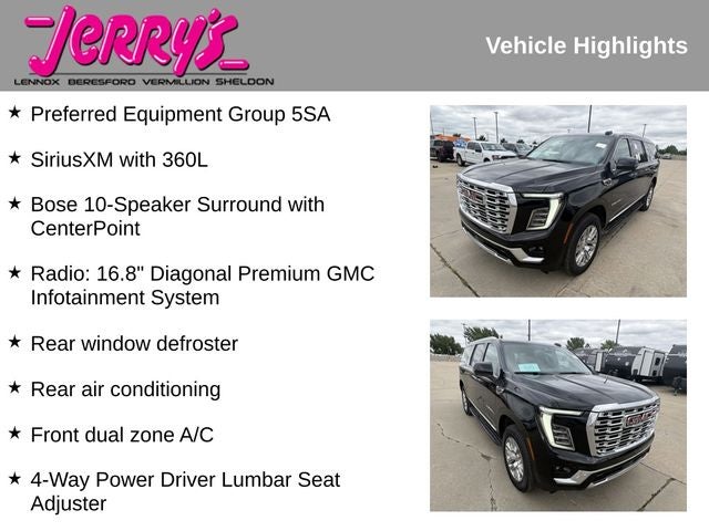 2026 GMC Yukon XL Denali
