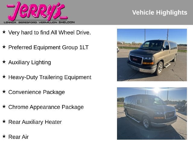 2014 GMC Savana 1500 LT