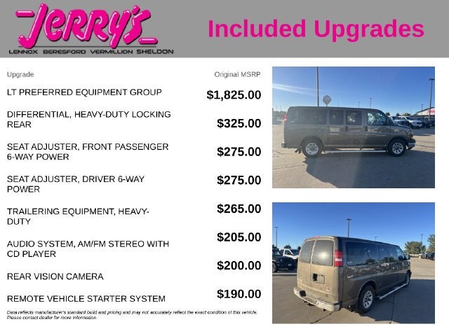 2014 GMC Savana 1500 LT