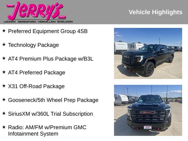 2025 GMC Sierra 2500HD AT4 6 3/4 Ft Box Premium Plus