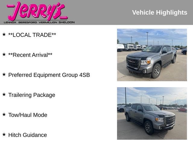 2021 GMC Canyon AT4 w/Cloth