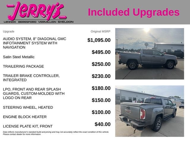 2021 GMC Canyon AT4 w/Cloth