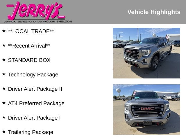2021 GMC Sierra 1500 AT4
