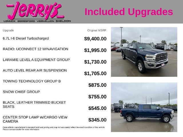 2021 RAM 2500 Laramie