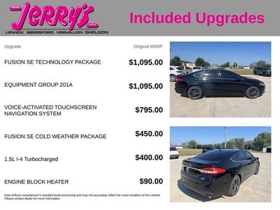 2018 Ford Fusion SE
