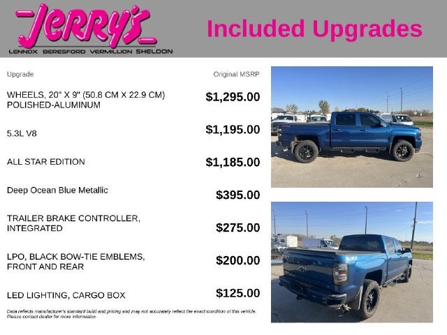 2018 Chevrolet Silverado 1500 LT LT2