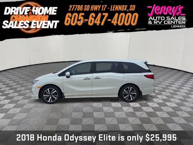 2018 Honda Odyssey Elite