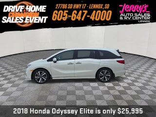 2018 Honda Odyssey Elite