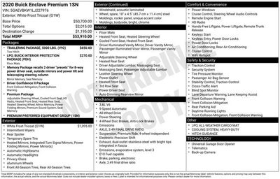 2020 Buick Enclave Premium Group