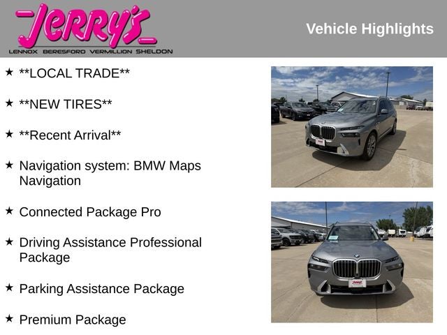 2025 BMW X7 xDrive40i