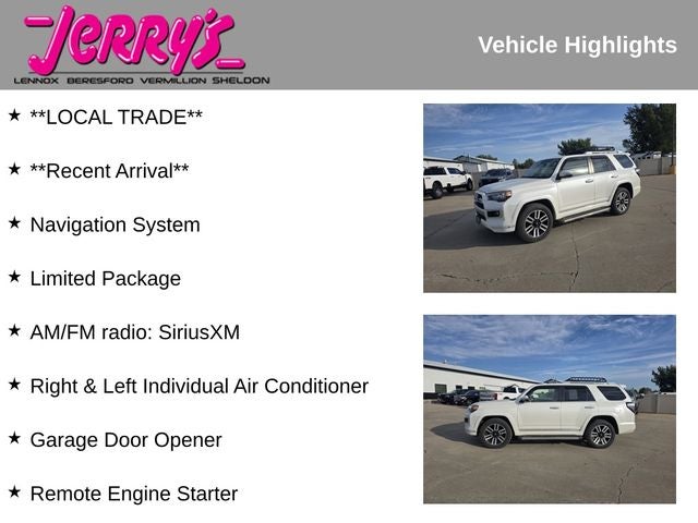 2017 Toyota 4Runner Limited